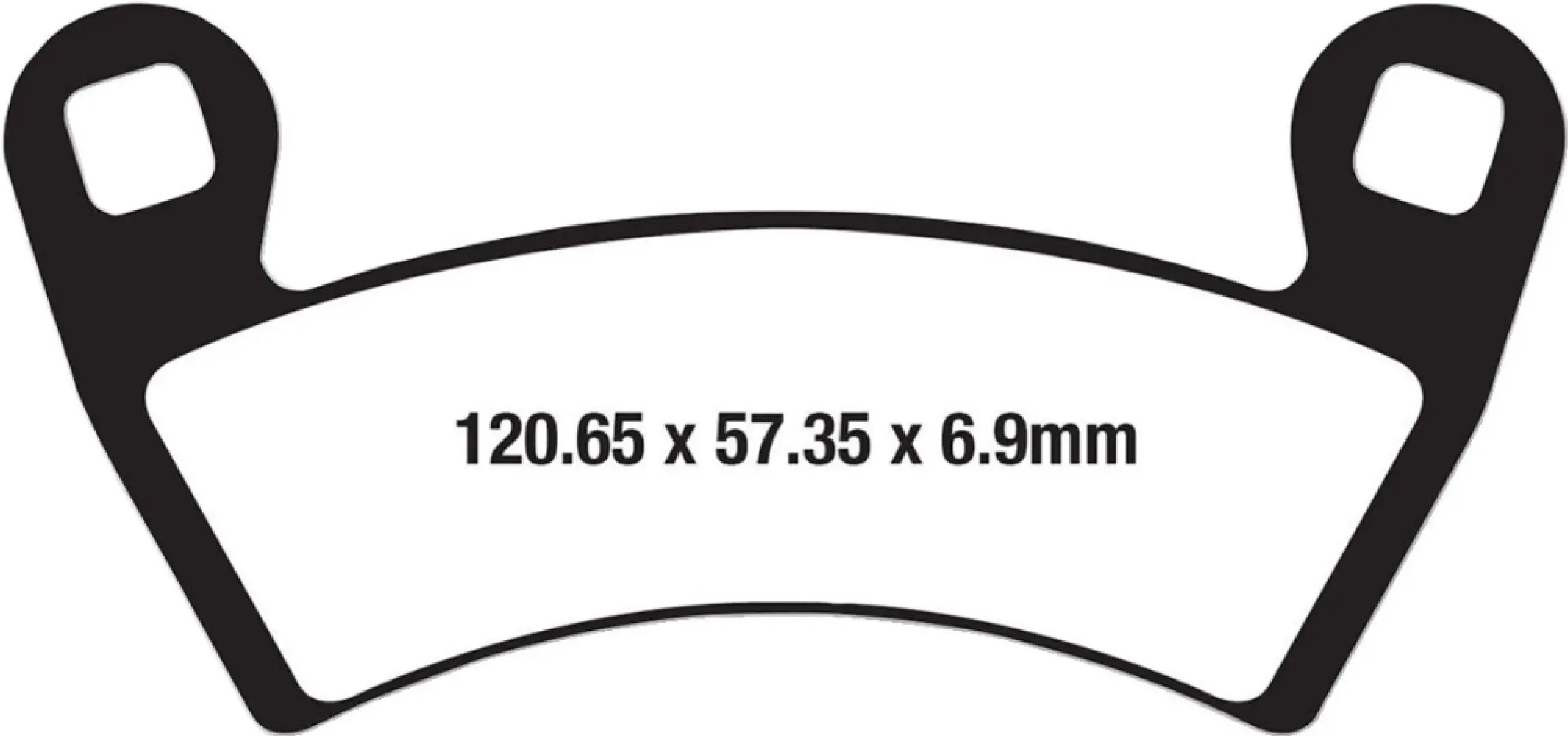 EBC - BRAKE PAD SINT R SERIES - 17212517