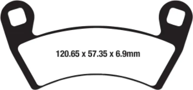 EBC - BRAKE PAD SINT R SERIES - 17212517