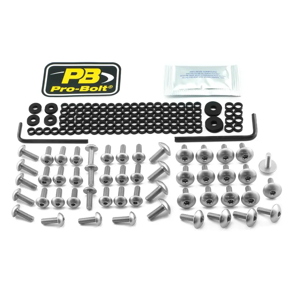 PRO BOLT - BOLT KT FAIRING DUC SILVER - 23210442
