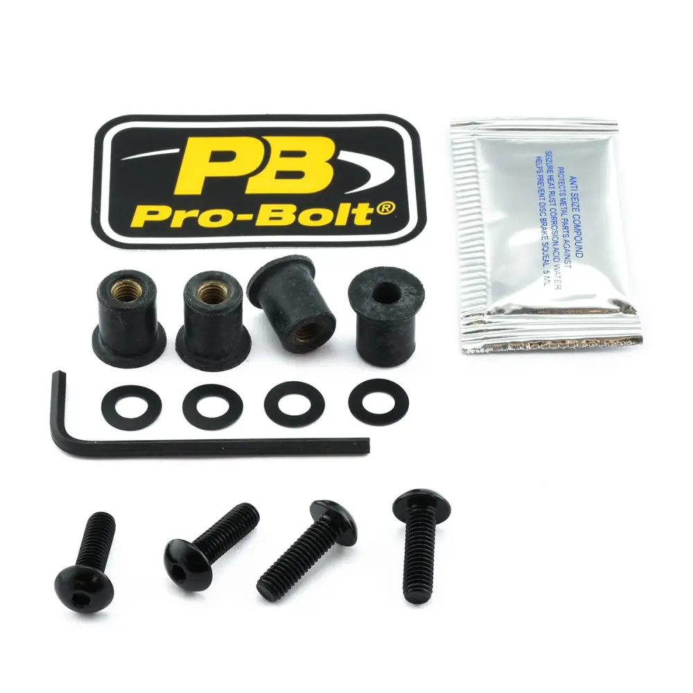 PRO BOLT - BOLT KIT SCREEN BLACK - 23210670