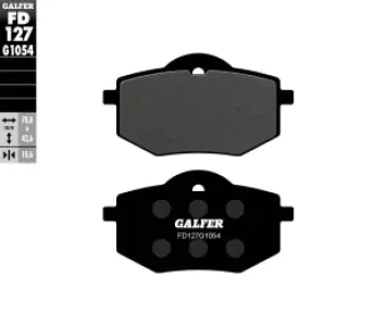 GALFER - BRAKE PAD SEMI METAL - 17213541