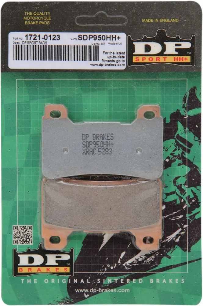 DP BRAKES - BRAKE PAD SINTRD SDP950HH - 17210123