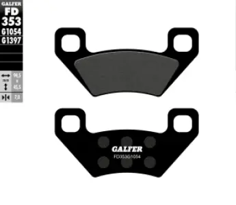GALFER - BRAKE PAD SEMI METAL - 17213546
