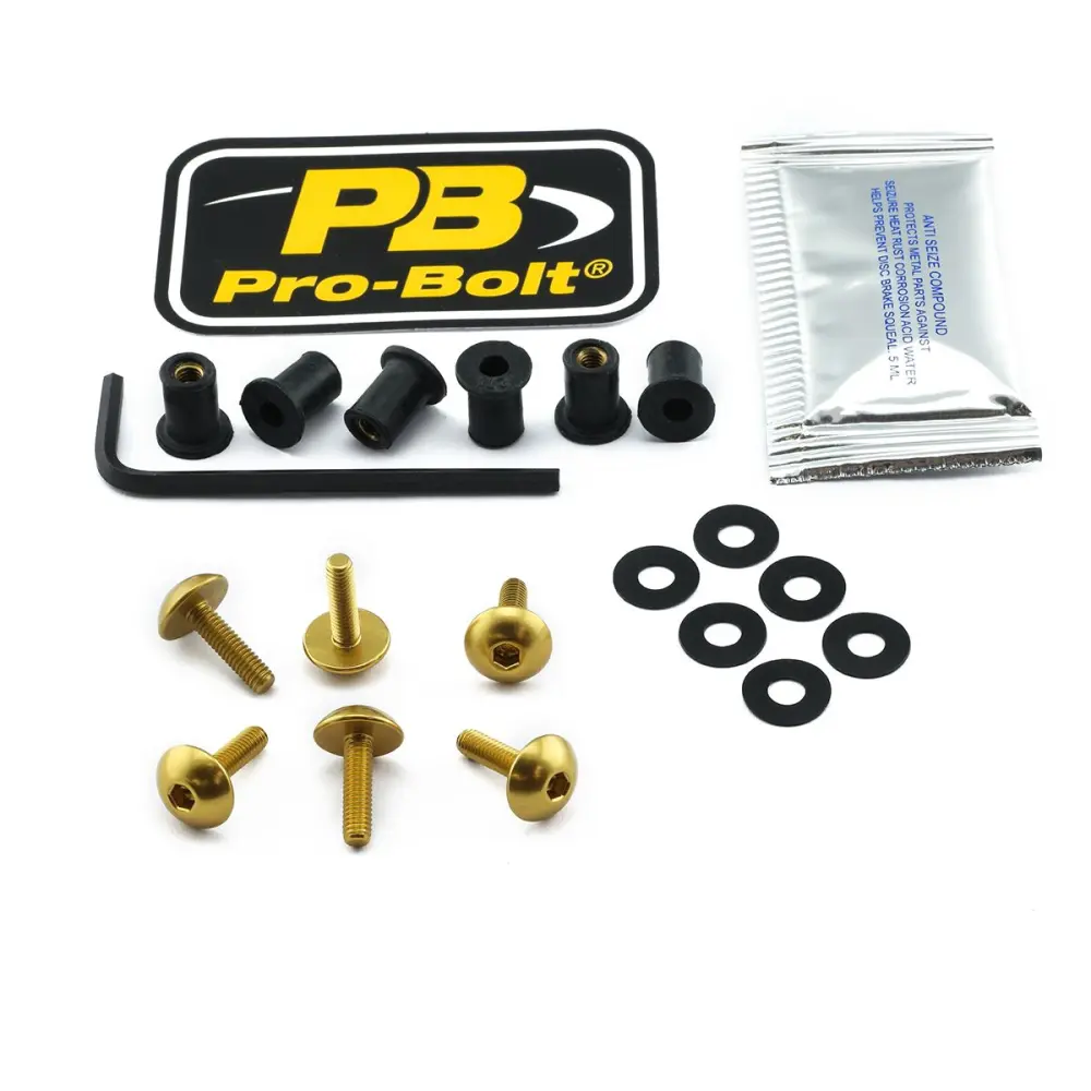 PRO BOLT - BOLT KIT SCREEN GOLD - 23210676