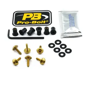 PRO BOLT - BOLT KIT SCREEN GOLD - 23210676