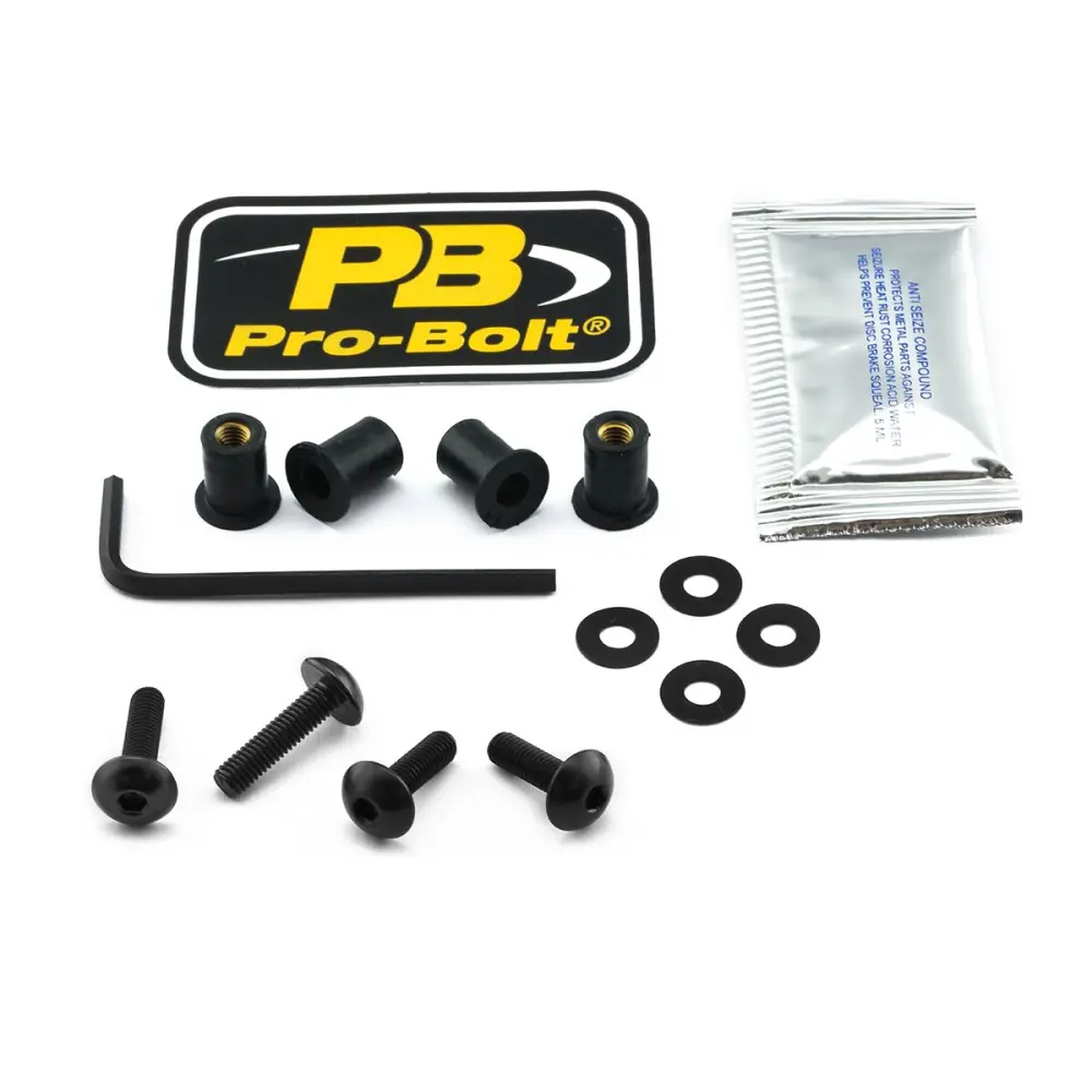 PRO BOLT - BOLT KIT SCREEN BLACK - 23210695