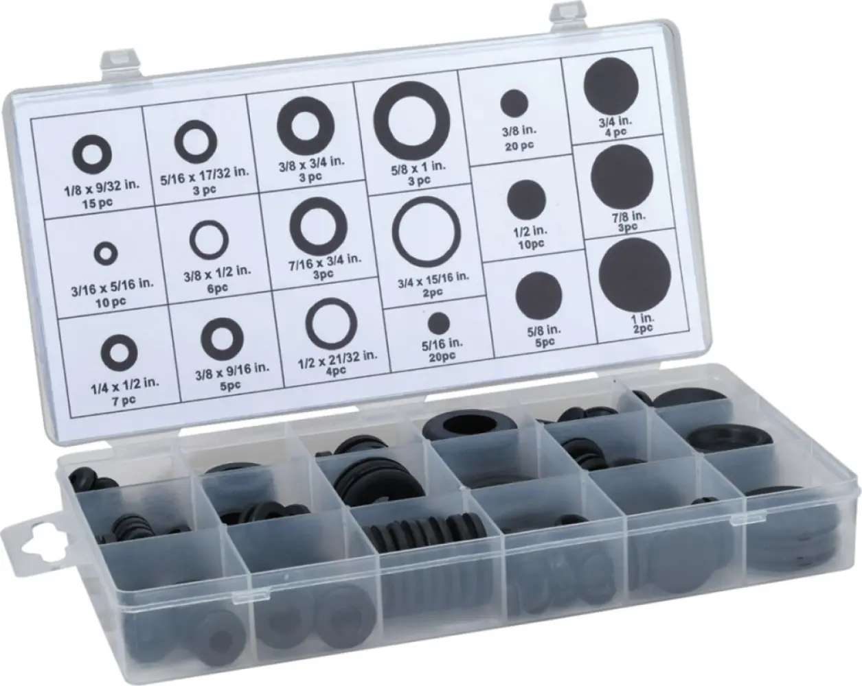 MOOSE OFFROAD FOUR WHEEL - GROMMET ASSORTMENT 125PC MOOSE - 24020313