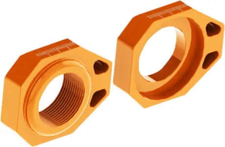 SCAR - AXLE BLOCKS KTM ORANGE - 17310308