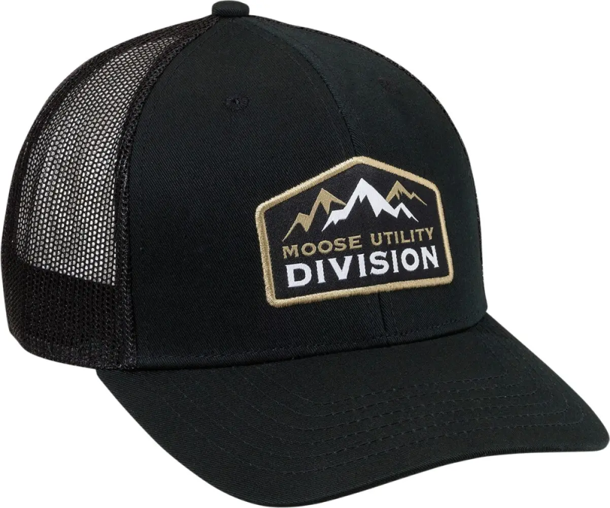 MOOSE OFFROAD SOFT-GOODS - HAT MUD MOUNTAIN BK OS - 25013819
