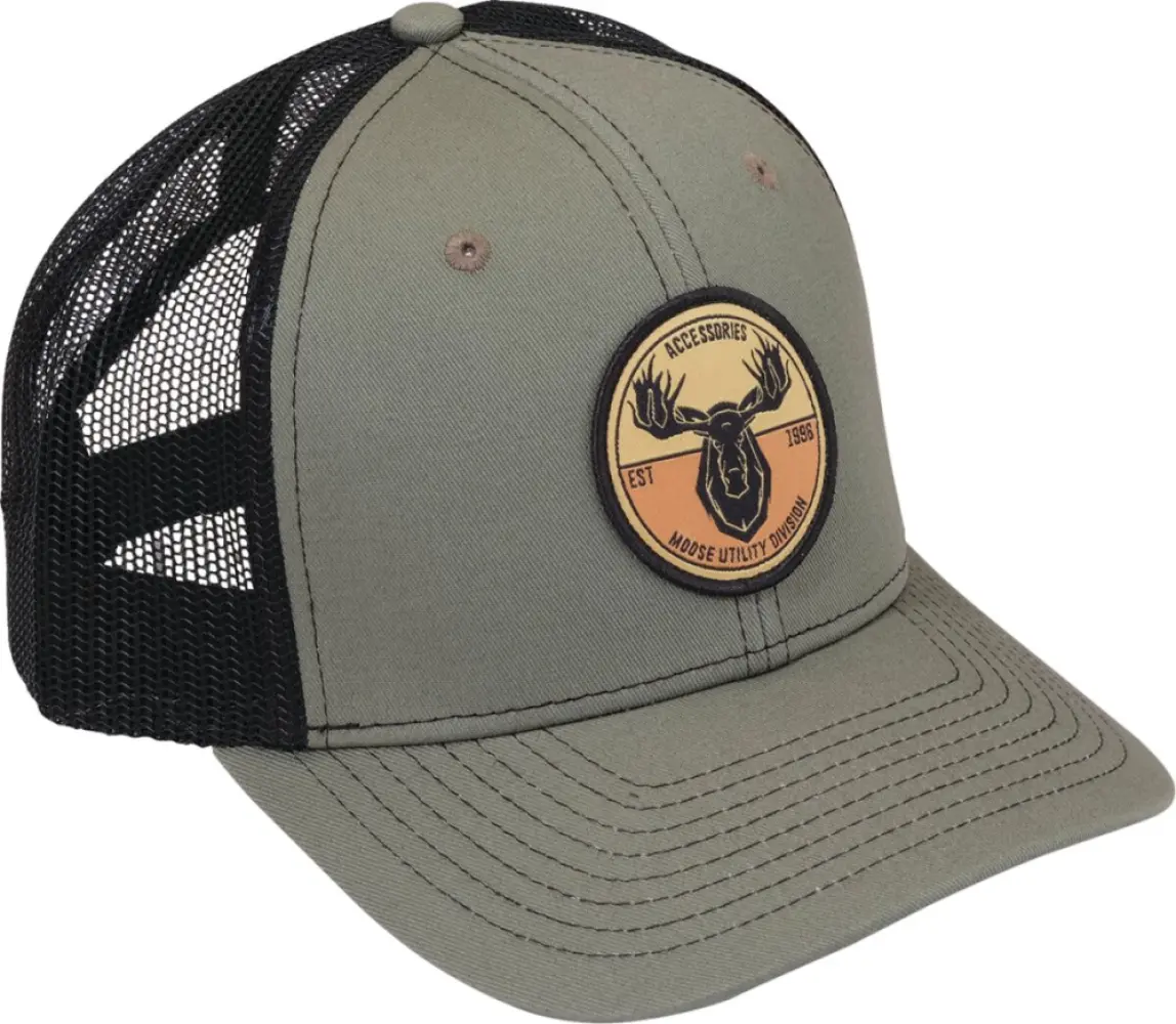 MOOSE OFFROAD SOFT-GOODS - HAT MUD BADGE OLIVE - 25014411