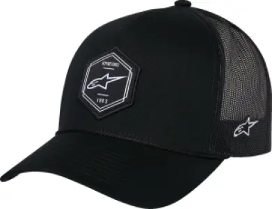 ALPINESTARS (CASUALS) - HAT CRV BILL TRUCK HEXEON BLAC - 25014512