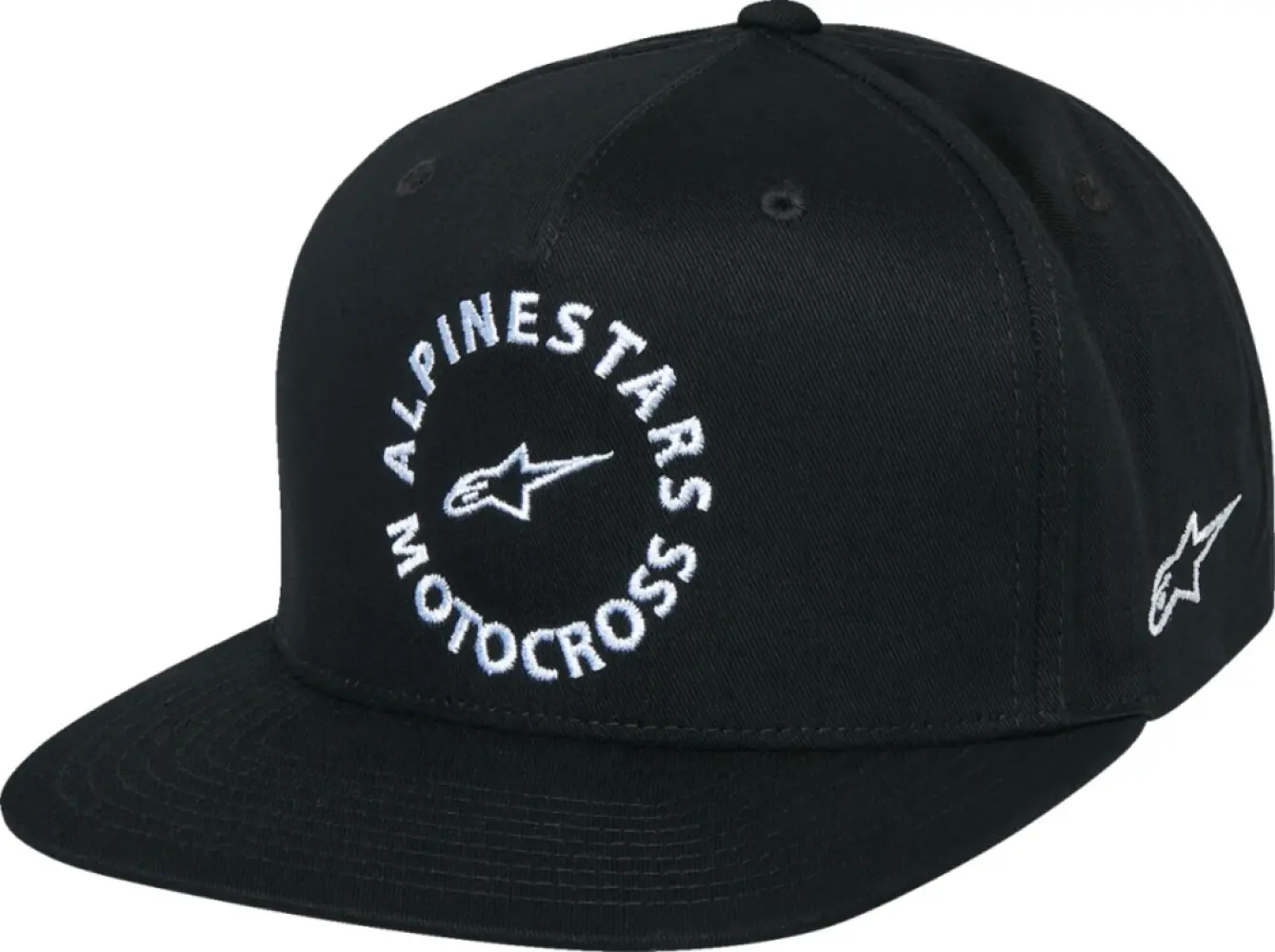 ALPINESTARS (CASUALS) - HAT FLT BILL SNAPBACK MX BLACK - 25014517