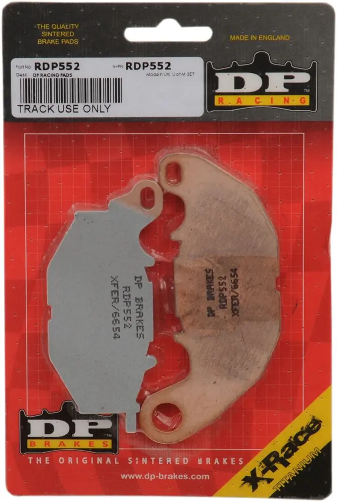 DP BRAKES - BRAKE PAD SINTRD RDP552 - 17212732