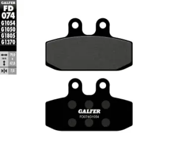 GALFER - BRAKE PAD SEMI METAL - 17213556