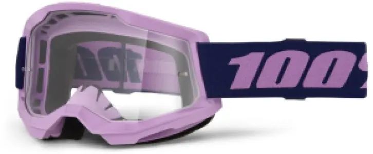 100% - GOGGLE STRATA 2 PURPLE - CLEAR - 26014052