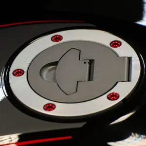 PRO BOLT - BOLT KIT FUEL CAP RED - 07040043