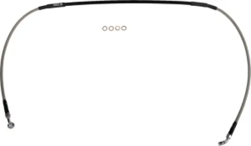 MOOSE OFFROAD HARD-PARTS - Stainless Steel Braided Brake  - 17416758