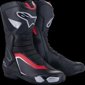 ALPINESTARS (ROAD) - BOOTS SMX-6 V3 BK/SI/RD 43 - 34041826