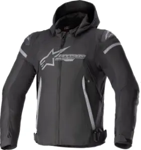 ALPINESTARS (ROAD) - JACKET ZACA WP BLK/GY XL - 28206011