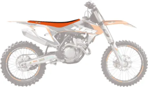 BLACKBIRD RACING - SEATCOVER DG3 SXF BK/OR - 08212528