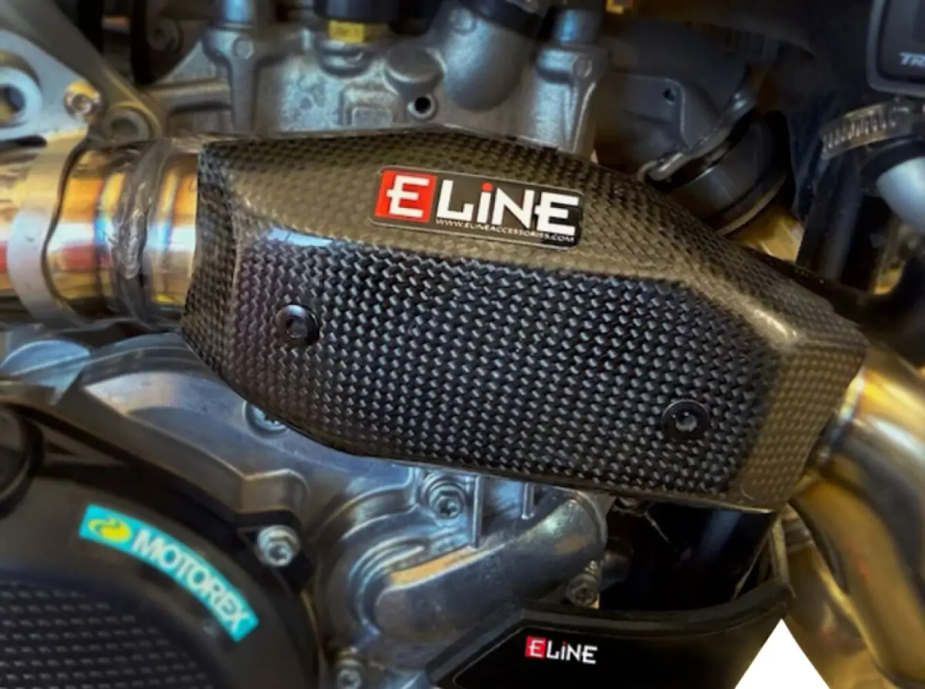 MOOSE OFFROAD HARD-PARTS - CARBON FIBER HEAT SHIELD - 18611841