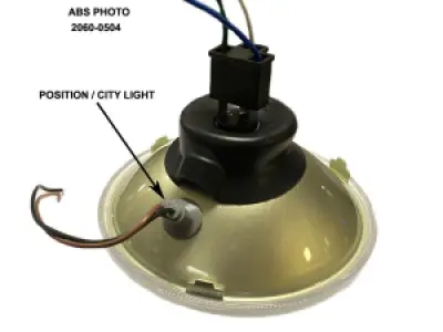 DRAG SPECIALTIES - HEADLIGHT REPL F/2001-1126 - 20600504
