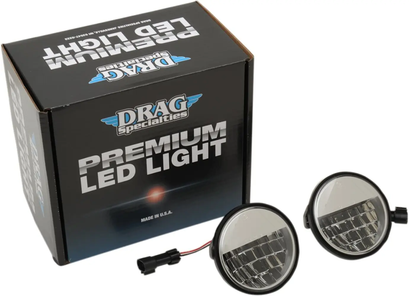 DRAG SPECIALTIES - LIGHT FOG 4.5 LED REF PR ECE - 20011543
