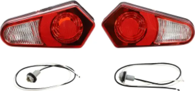 MOOSE OFFROAD FOUR WHEEL - TAILLIGHTS POLARIS RED - 20012524