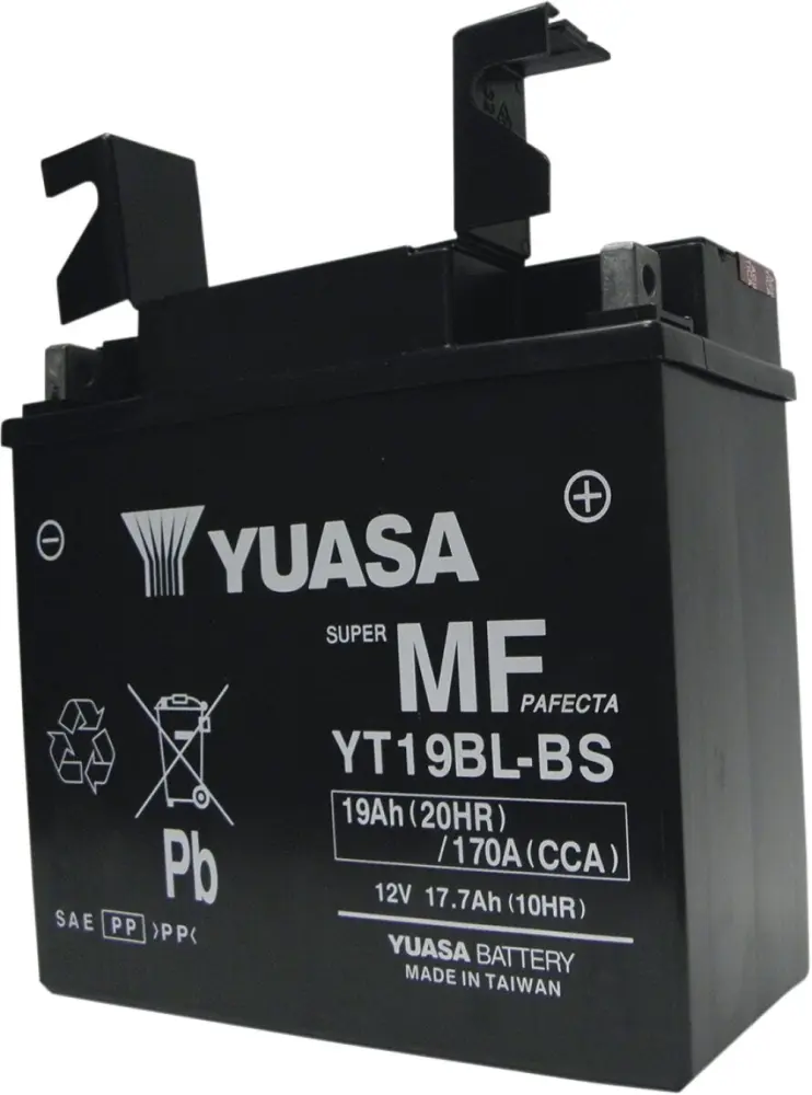 YUASA - BATTERY YUASA MF YT19BL-BS  - 21130360