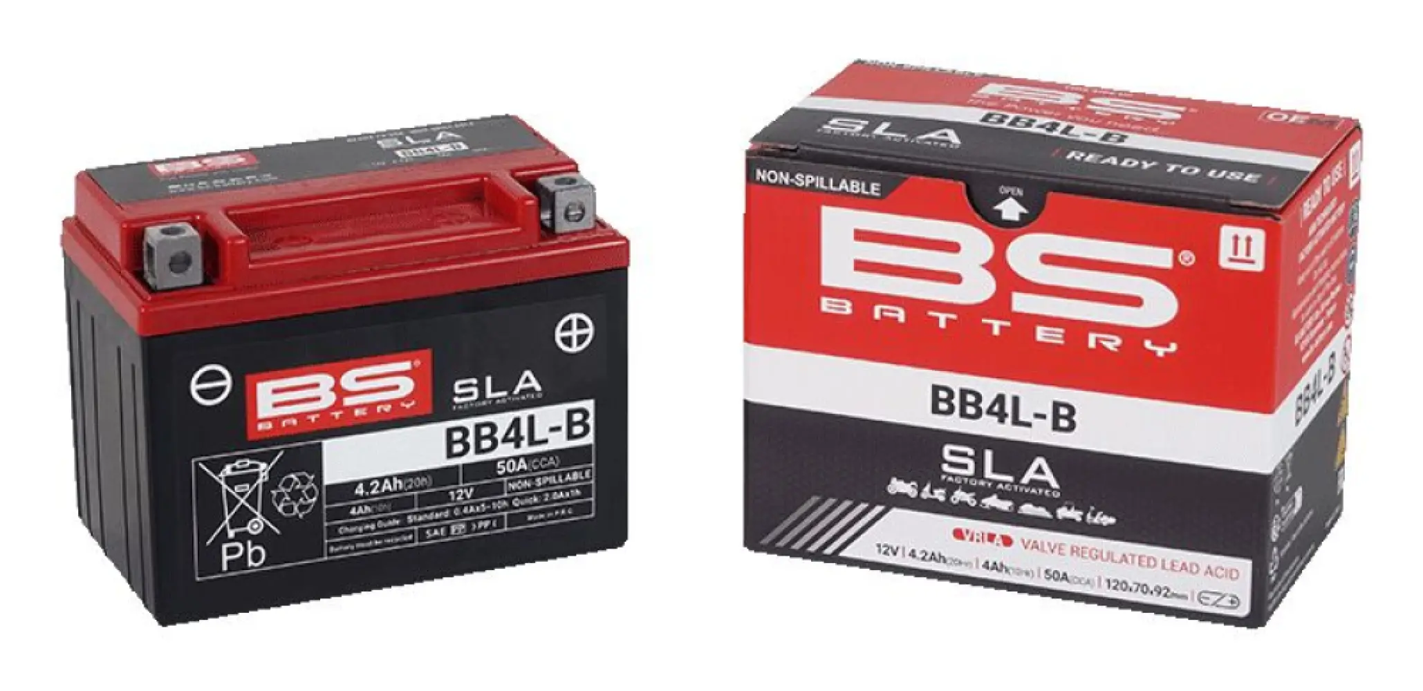 BS BATTERY - BATTERY BS BB4L-B SLA - 21130603