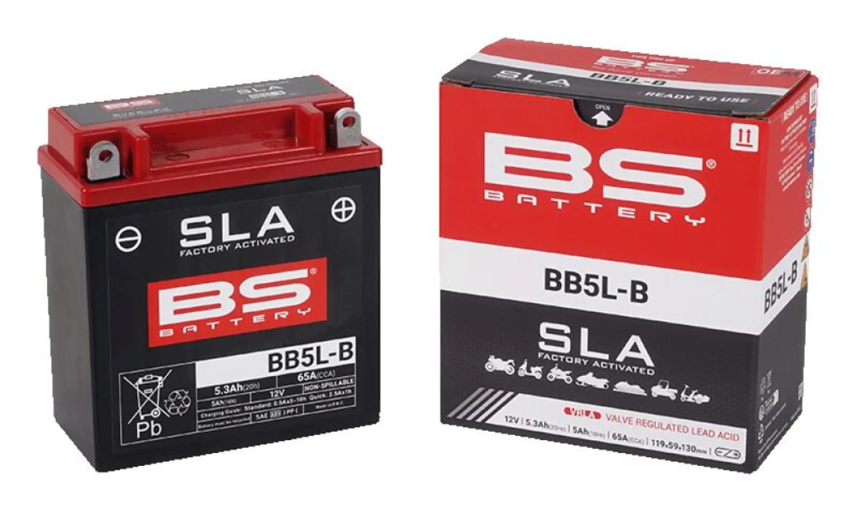 BS BATTERY - BATTERY BS BB5L-B SLA - 21130604