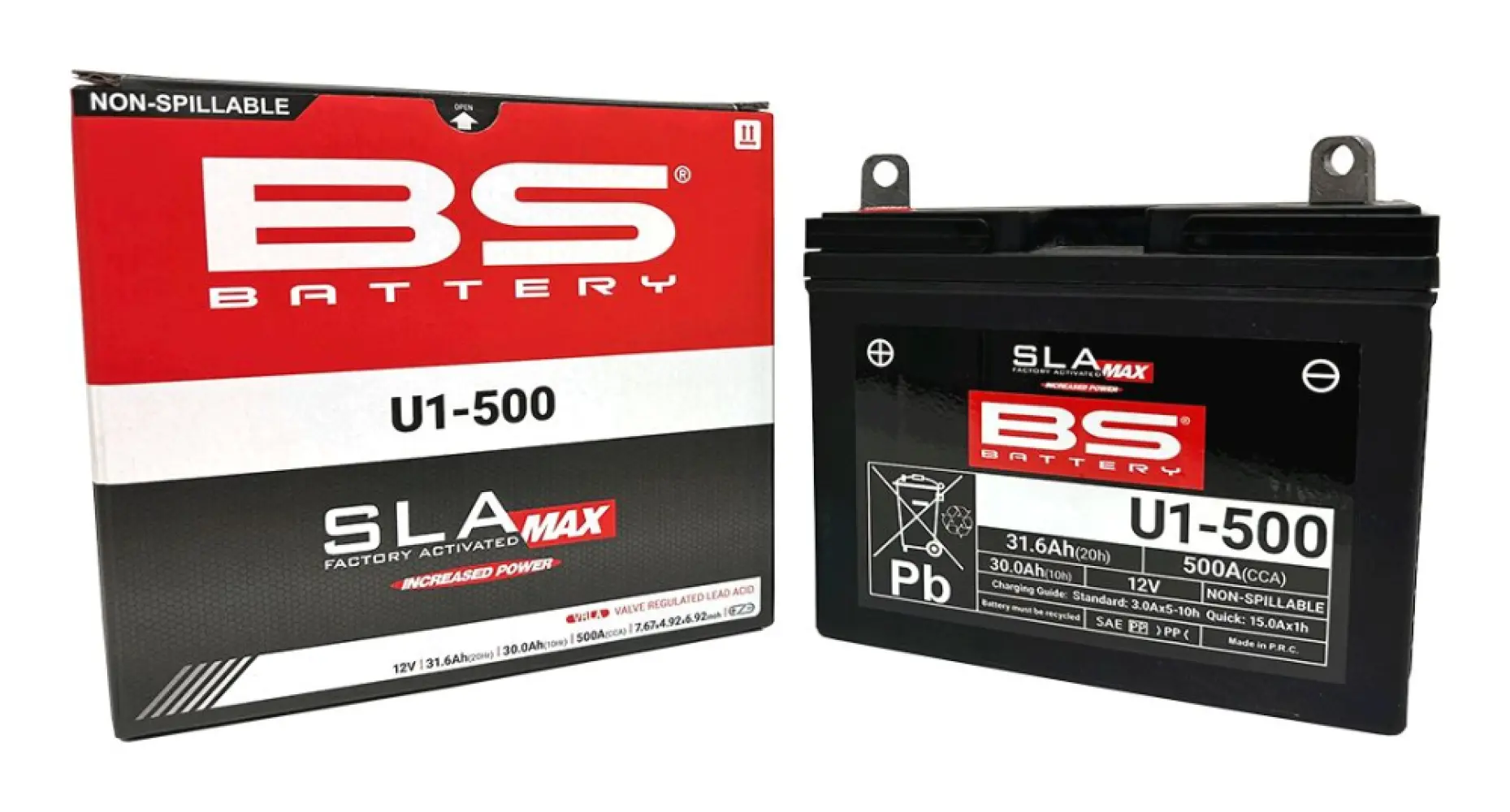 BS BATTERY - BATTERY BS U1-500 SLA-MAX - 21130993