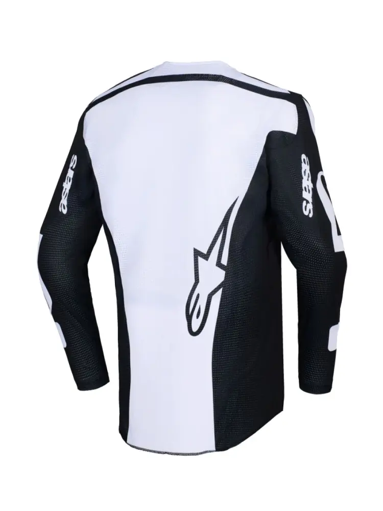 ALPINESTARS(MX) - JERSEY RACER AIR RIWAY BLK/WHT - 29108574