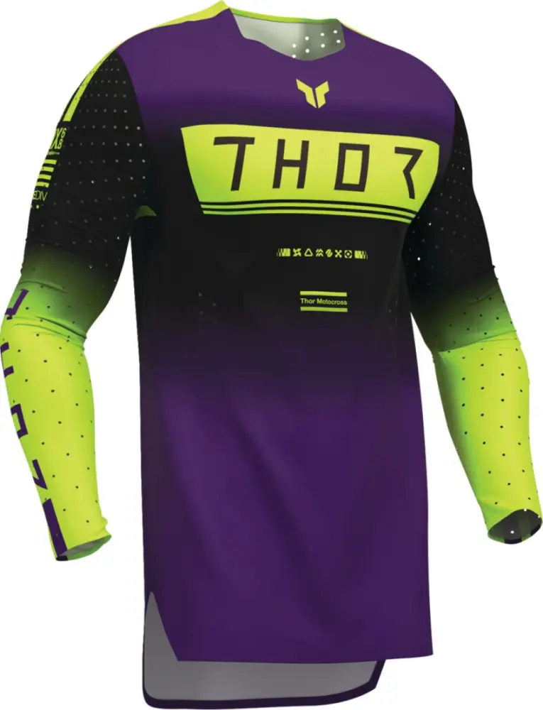THOR - JERSEY SPORTMODE GEO BK/PU 2X - 29108746