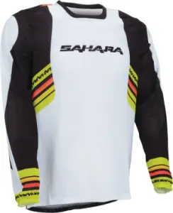 MOOSE OFFROAD SOFT-GOODS - JERSEY SAHARA WHITE/BLACK XL - 29108776