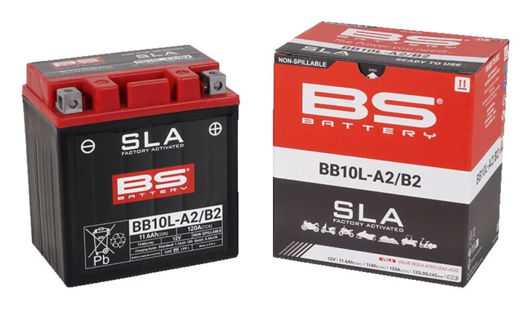 BS BATTERY - BATTERY BS BB10L-A2/B2 SLA - 21130607
