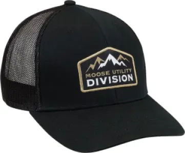 MOOSE OFFROAD SOFT-GOODS - HAT MUD MOUNTAIN BK OS - 25013819