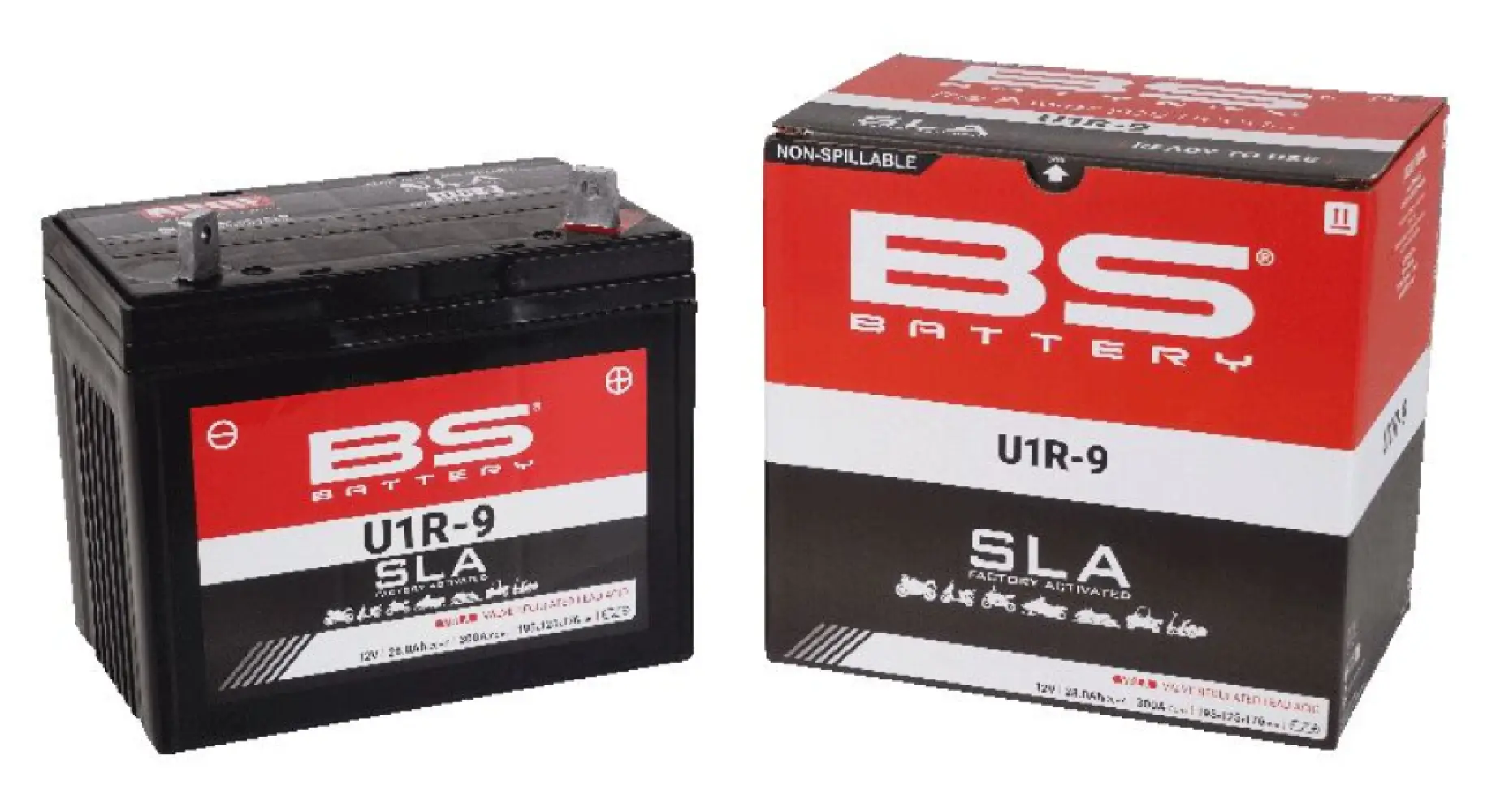 BS BATTERY - BATTERY BS U1R-9 SLA - 21130717