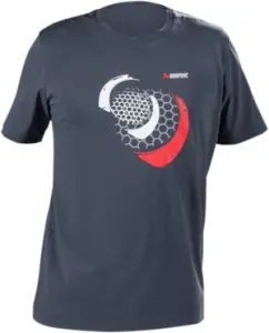 AKRAPOVIC - TEE MEN MESH BL/GR XL - 303017936