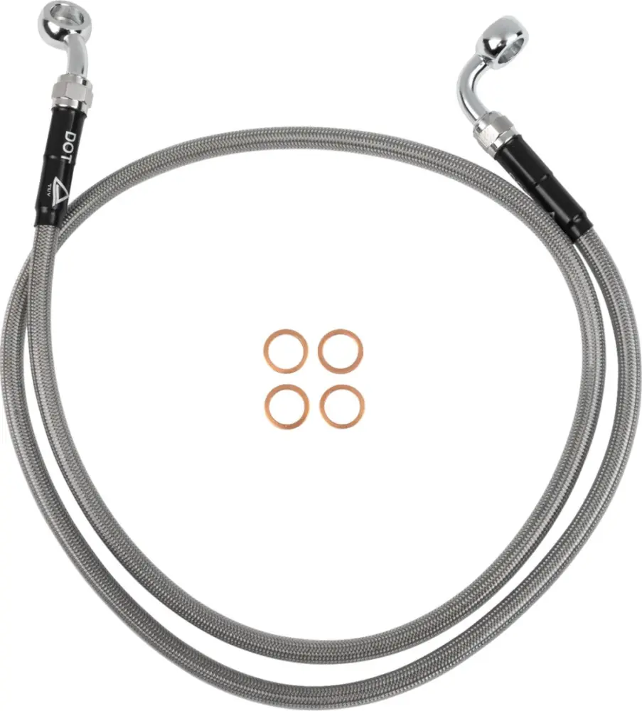 MOOSE OFFROAD HARD-PARTS - Stainless Steel Braided Clutch - 06610092