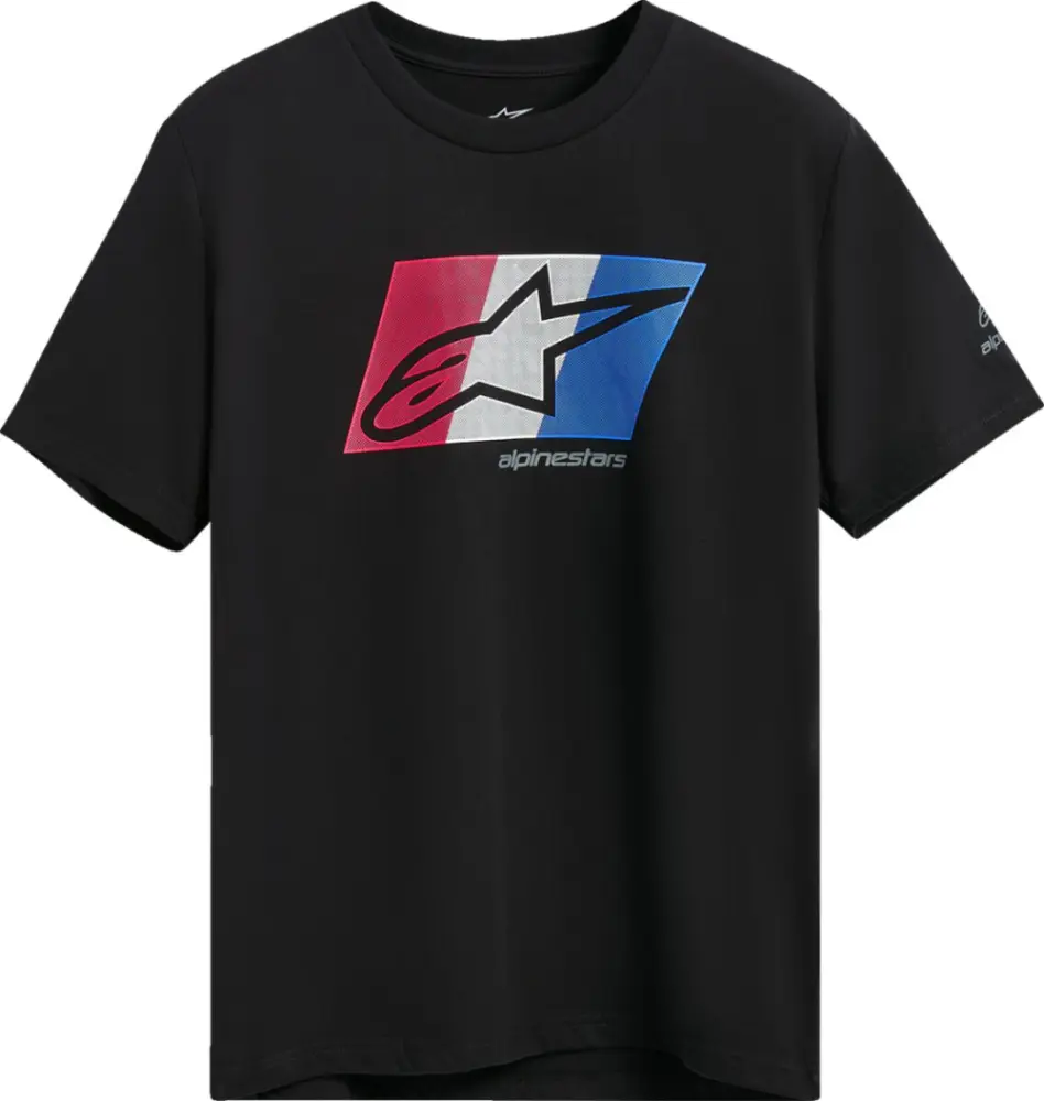 ALPINESTARS (CASUALS) - TEE SS CSF GLOBAL BLACK/RD/WH/ - 303024985