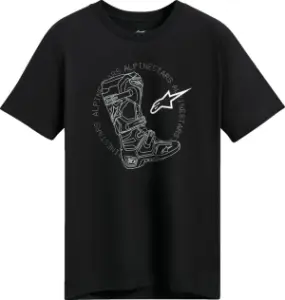 ALPINESTARS (CASUALS) - TEE SS CSF TECH BOOT BLACK L - 303024996