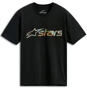 ALPINESTARS (CASUALS) - TEE SS CSF VERDURE CAMO BLACK  - 303025361