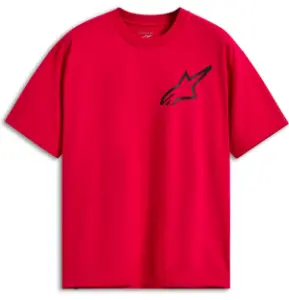 ALPINESTARS (CASUALS) - TEE SS CSF OVERSIZED ONE RED 2 - 303025393