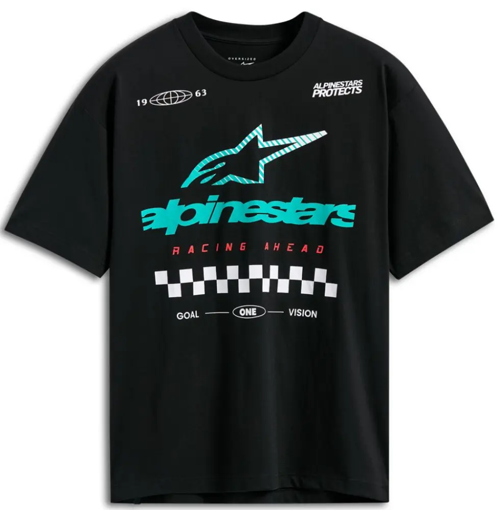 ALPINESTARS (CASUALS) - TEE SS CSF OVERSIZED APLOMB BL - 303025429