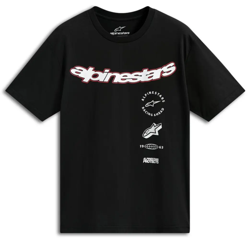 ALPINESTARS (CASUALS) - TEE SS CSF ABUS BLACK S - 303025449