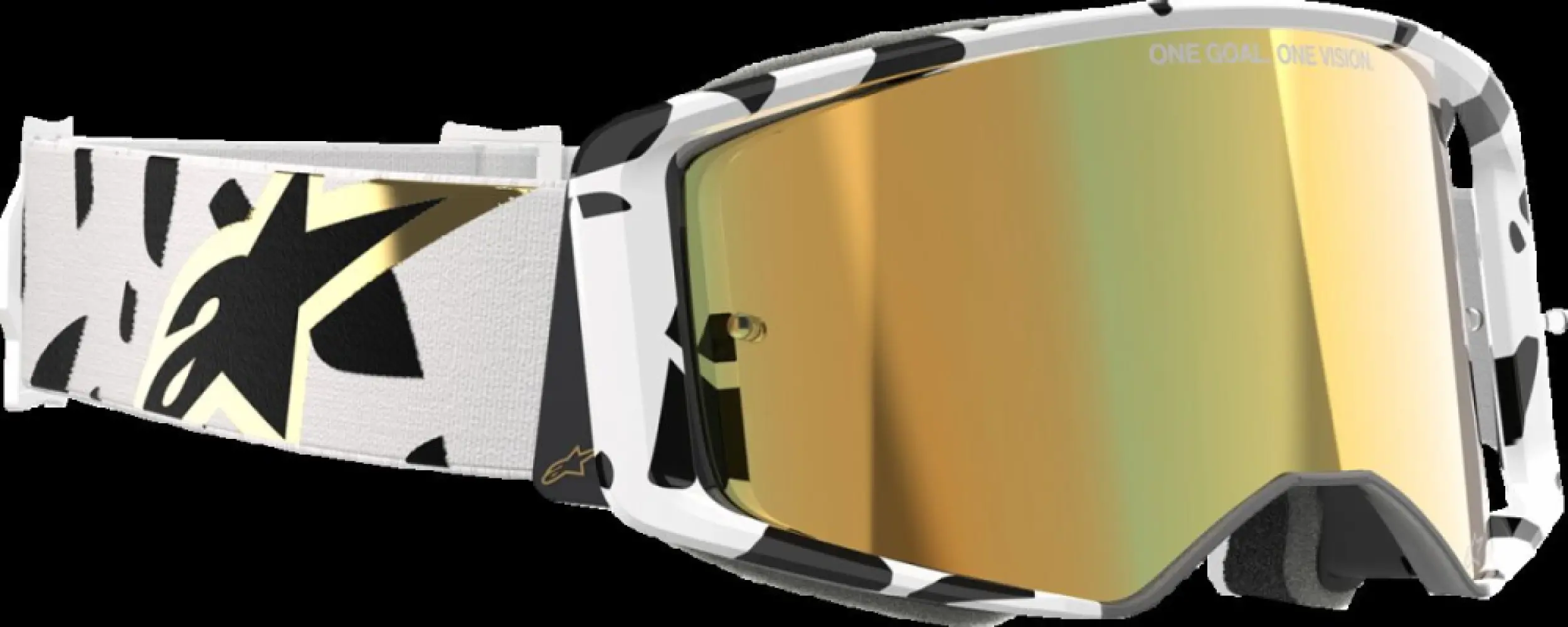 ALPINESTARS GOGGLES - GOGGLE SUPERTECH CORP WHT/GLD  - 26013763
