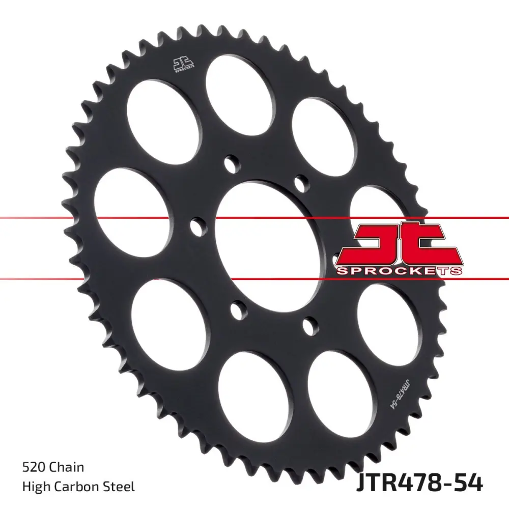 JT SPROCKETS - SPROCKET REAR 54T 520 - 12102838