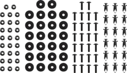 MOOSE OFFROAD FOUR WHEEL - OVERFENDERS RZR S MSE - 14200102