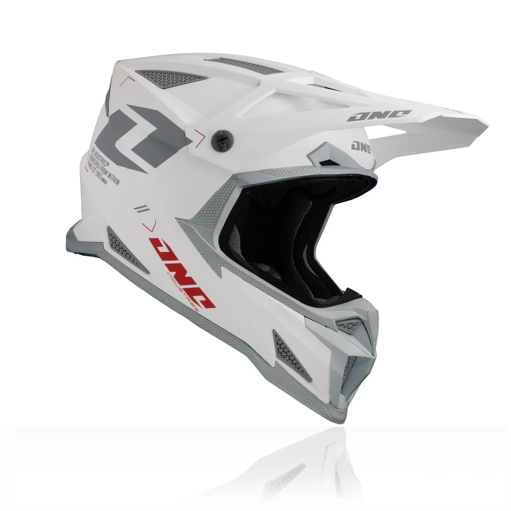 One Industries X-297 Helmet FOCUS white/gray XL (61/62 cm) - L200-0805